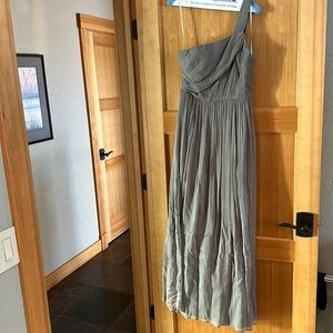 J. Crew Bridesmaid Dress, Size 2, Gray